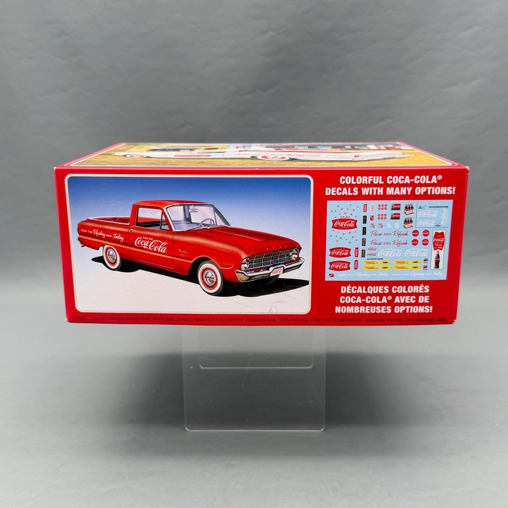 Coca Cola '60 Ford Ranchero AMT 1:25 Plastic Model Kit 99% CIB - Picture 10 of 12